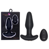 Maia DEVIN USB Rechargeable Vibrating Butt Plug Black
